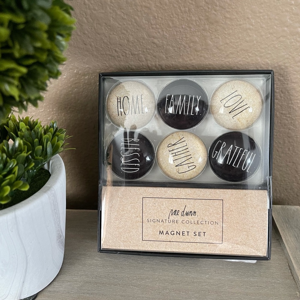 Rae Dunn Magnet Set signature collection